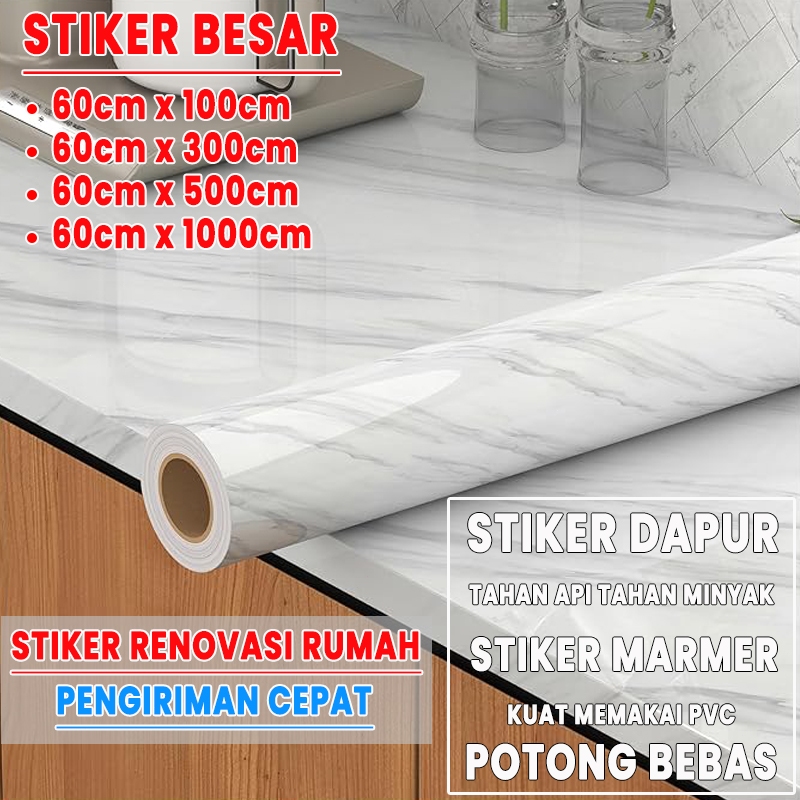 【senior】stiker anti air dan minyak welpeper dapur anti minyak dan air stiker dapur anti minyak
