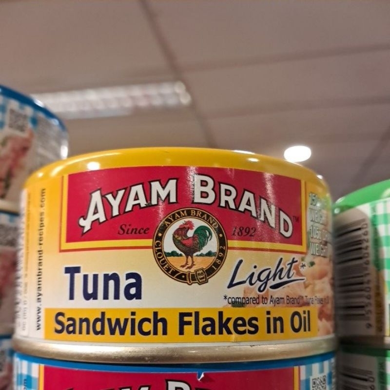 

Ayam brand sandwich tuna light 150gr