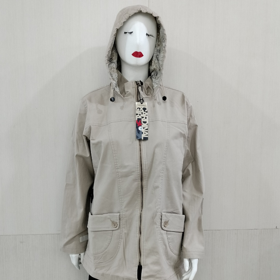 CARDINAL GIRL SWEATER - Jaket Cewek Polos Warna Cardinal Original 100%