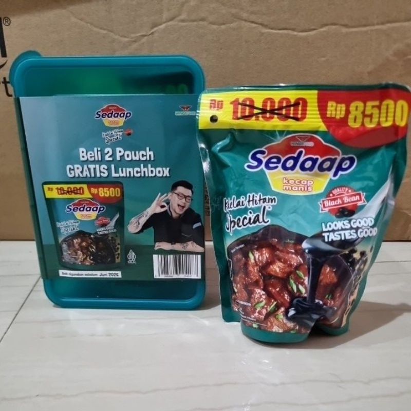 

Kecap Sedaap 270 gr promo Beli 2 gratis Lunchbox