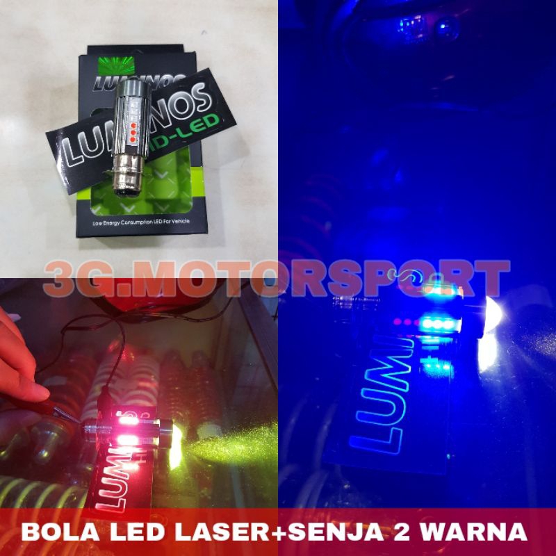 BOLA LED LASER+SENJA 2 WARNA LUMINOS