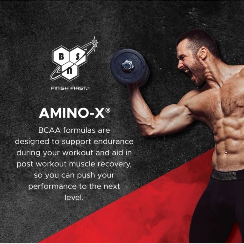 bsn amino x aminox 70 serve serving eaas bcaa amino acids susu gym pump