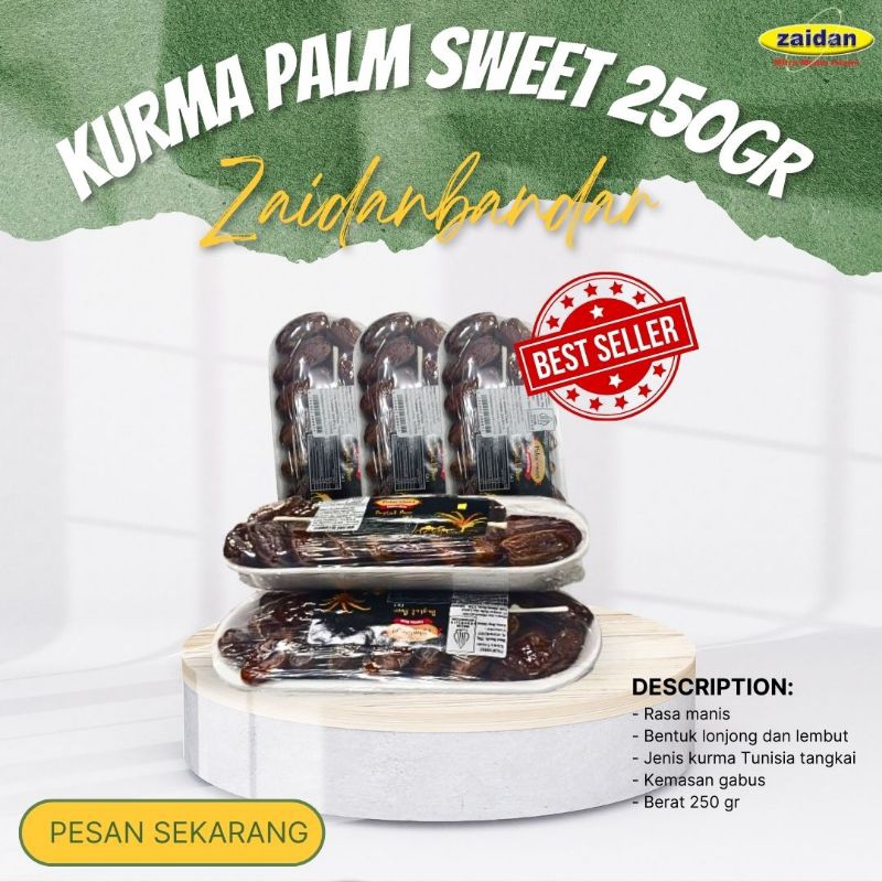 

KURMA PALMSWEET 250GR. KURMA MANIS BERTANGKAI. KURMA BERKUALITAS