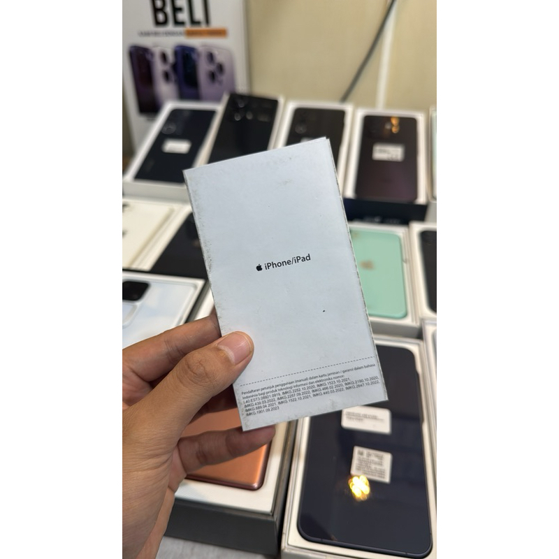 

KARTU GARANSI ORIGINAL IPHONE