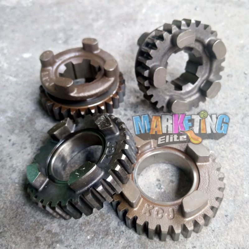 Rasio gigi transmisi Tiger Revo No 5  Mata 28 dan 31 ORI copotan