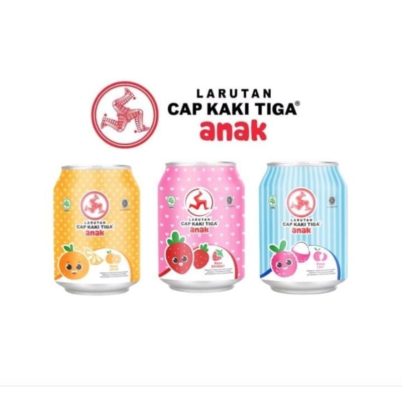

Larutan Cap Kaki Tiga Anak Kaleng