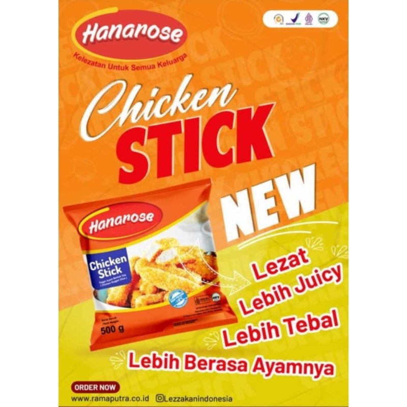 

Hanarose Nugget Stick 500 Gram