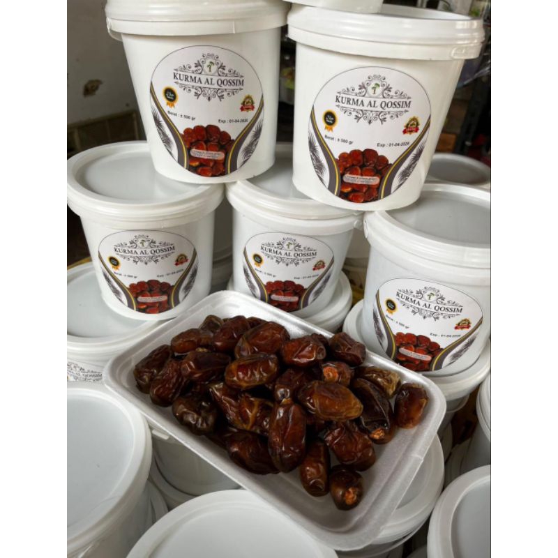 

KURMA SUKARI AL QASSIM KURMA TIMBA KURMA EMBER 500gram