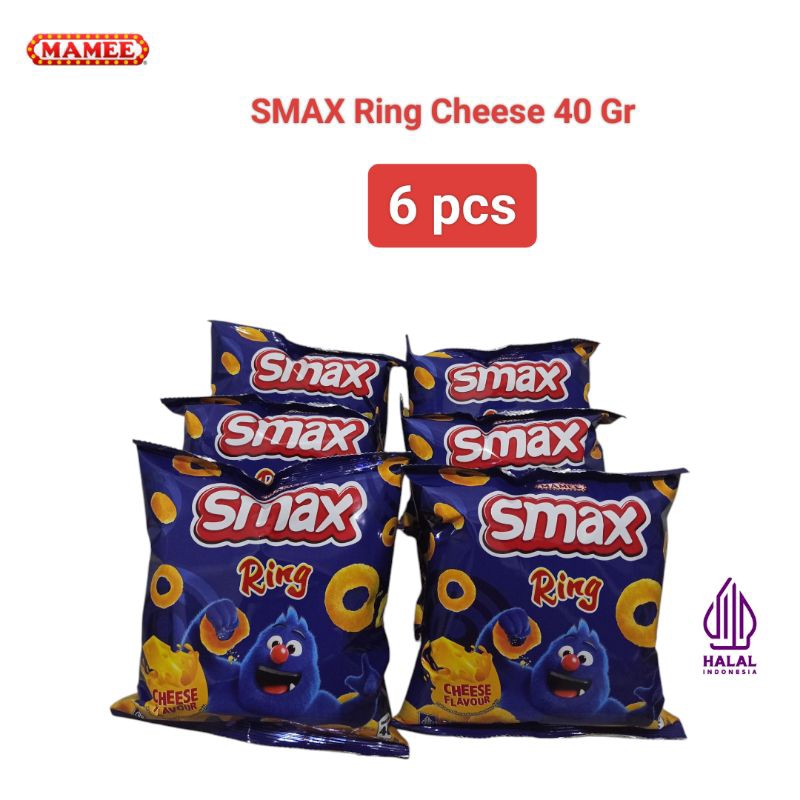 

MAMEE / SMAX Ring Cheese 40 Gr / 6 pcs / Snack