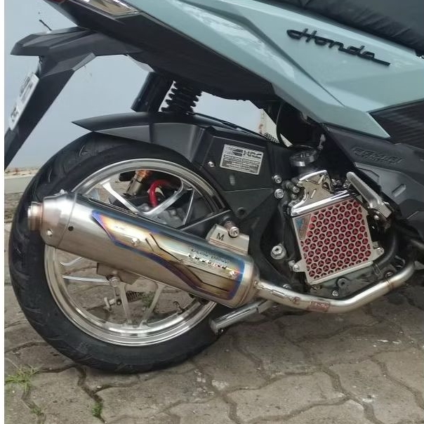 Knalpot Standar Racing Full Stainless Honda Vario 125 150 Old New, Vario 160, by Empush Racing Exhau