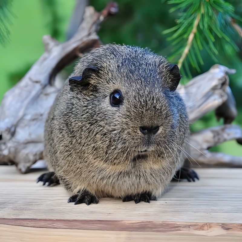 Marmut hias atau guinea pig lucu dan paling murah jenis American silver