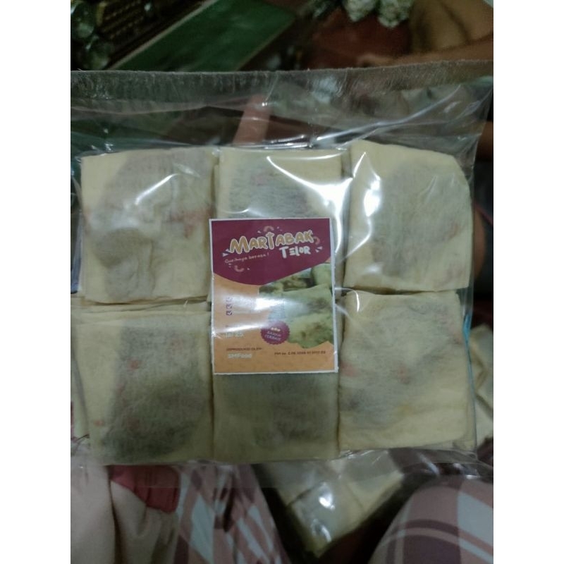 

Termurah !!!! MAKLOR (martabak telor) mentah siap goreng