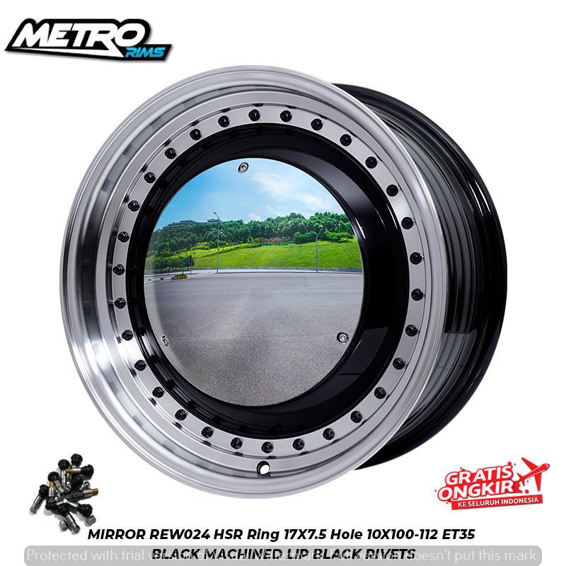 VELG RACING PRESTIGE CLASIC RING 17 MOBIL VW BEETLE GOLF POLO PELEK HSR MIRROR R17 TOKO VELG JAKARTA