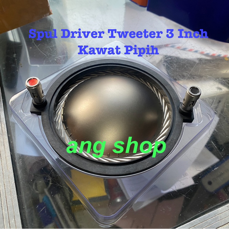 Spul Tweeter RDW M120 Kawat Pipih Gepeng Spool Twiter 3 Inch PNP Spol Driver Tweter 3 Inci Impor