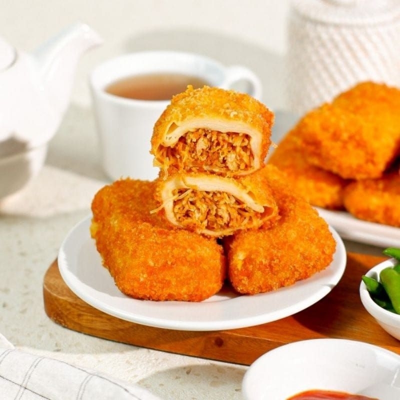 

RISOLES AYAM SUIR PEDAS FROZEN ISI 5PCS