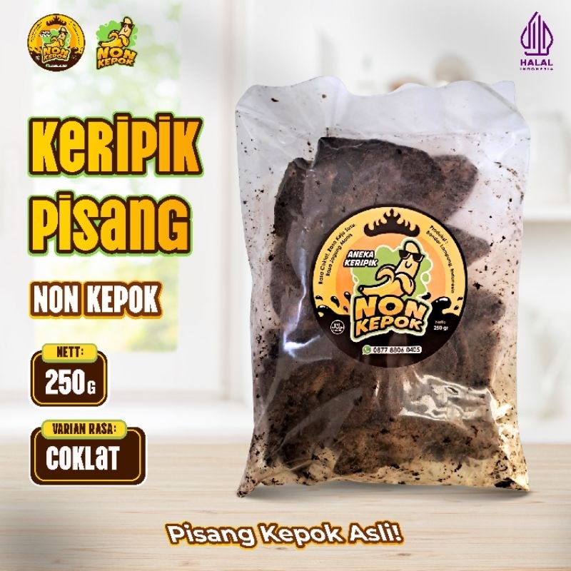 

KERIPIK PISANG COKLAT LAMPUNG 250gram