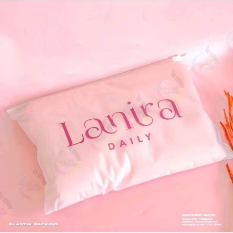 tas mika plastik mika Zipper sablon custom plastik packing