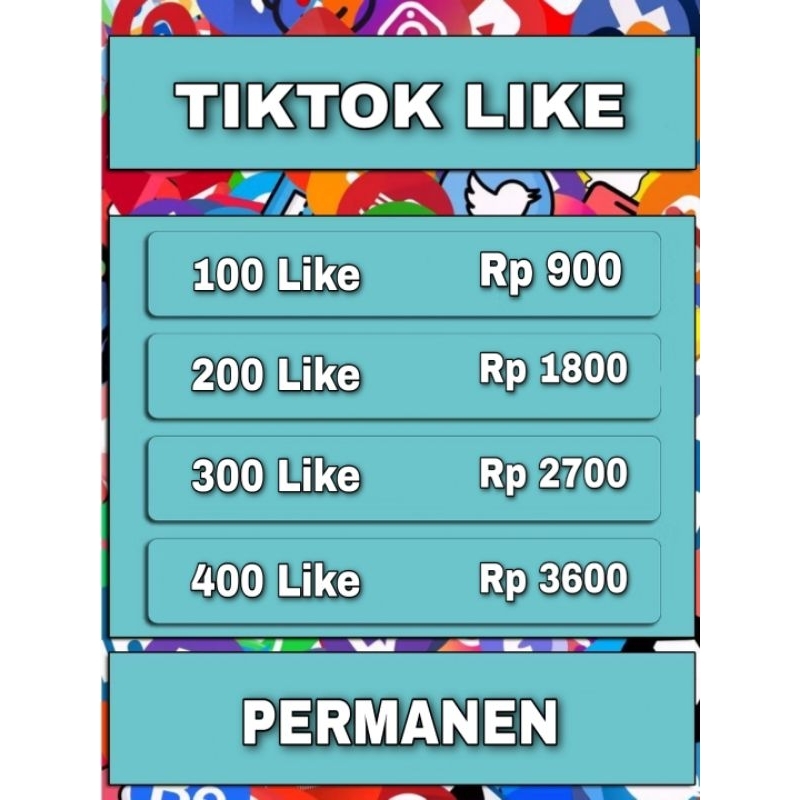 LIKE TIKTOK FYP PERMANEN
