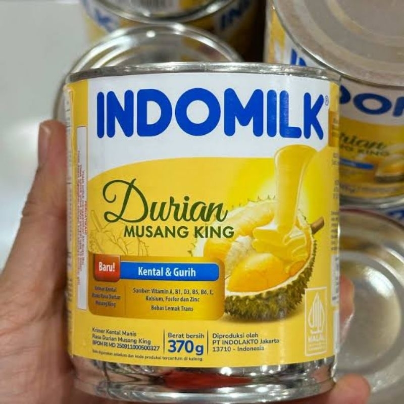 

Indomilk Kental Manis Durian Musang King 370 gram