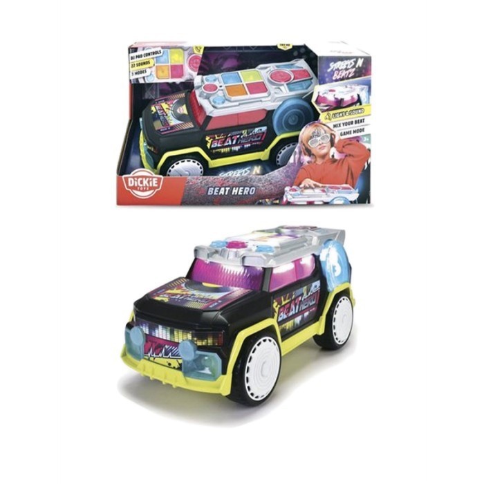 Dickie Beat Hero DJ Music Car Mobil Musik