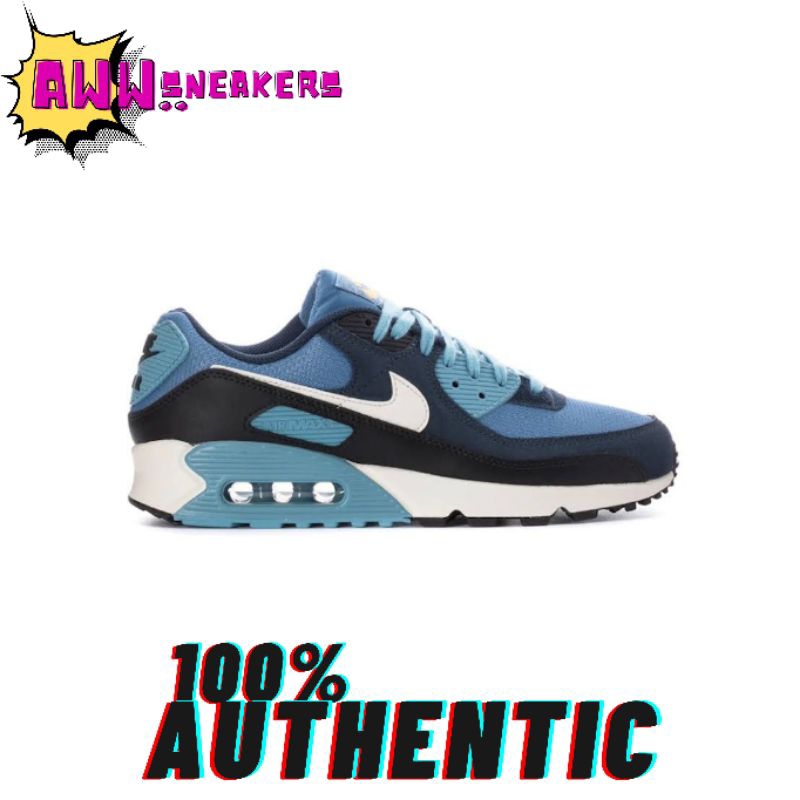 Nike Air Max 90 Prm Armory Navy 100% Authentic