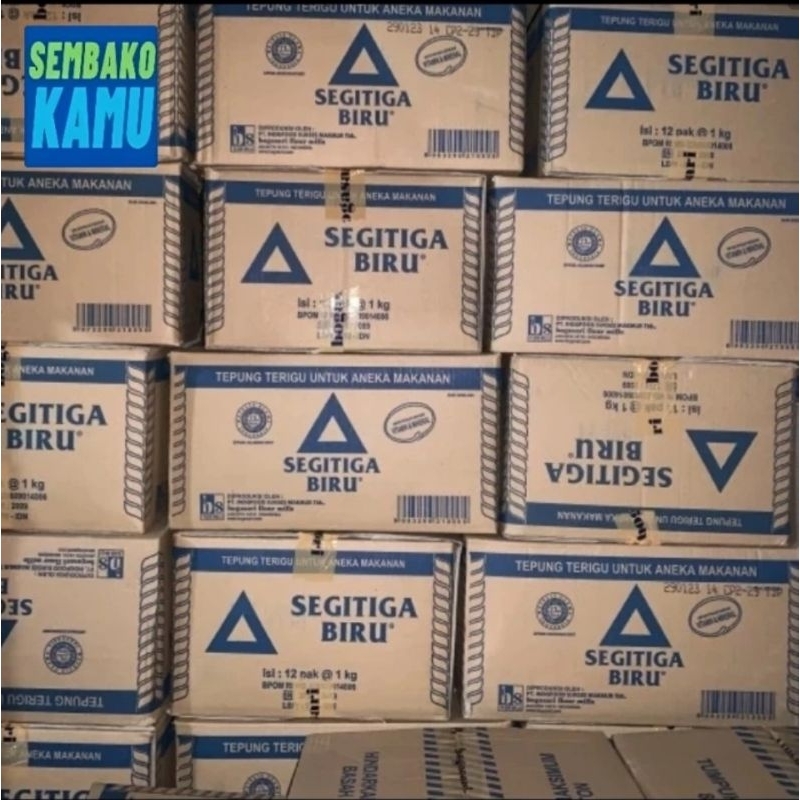 

JKL Tepung Teru Segita Biru Ekonomis 1 kg - Dus Isi 12 pcs
