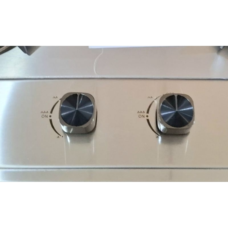 Sepasang Knob Kenob Kompor Gas Tanam Stainless Butterfly 8711 8712 8713 Original Asli 100%