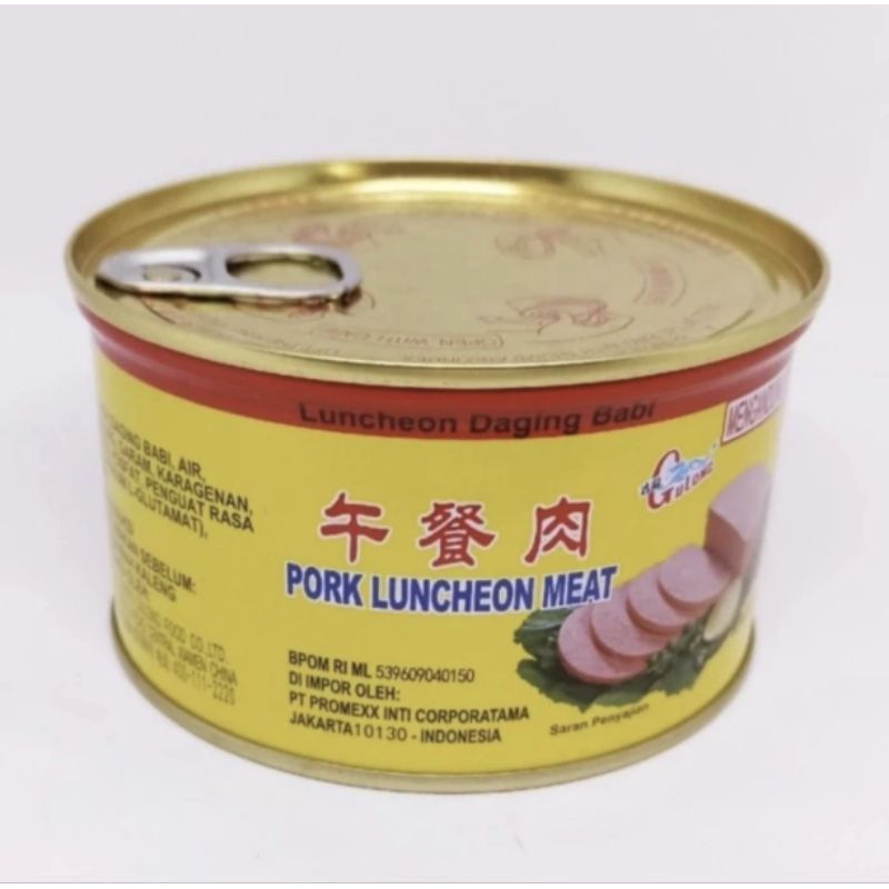 

maling babi pork luncheon meat merk gulong 397gr