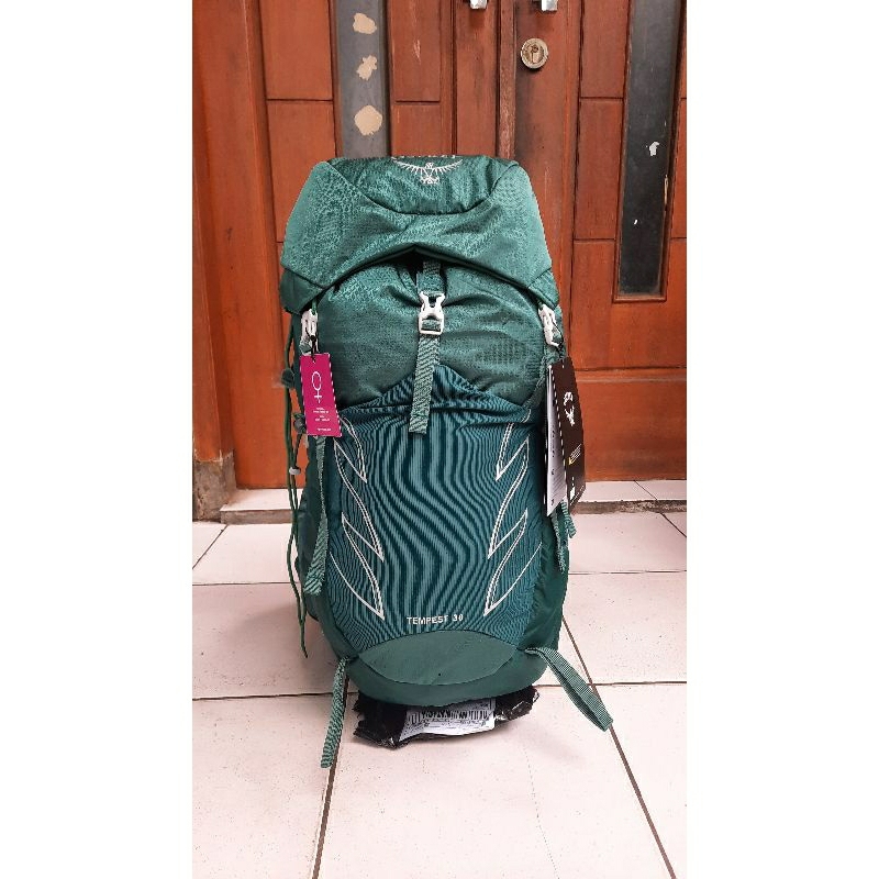 OSPREY WOMEN'S TEMPEST 30 GREEN BACKPACK BACKPACKING TAS GUNUNG HIKING TREKKING TRAVELING ORIGINAL