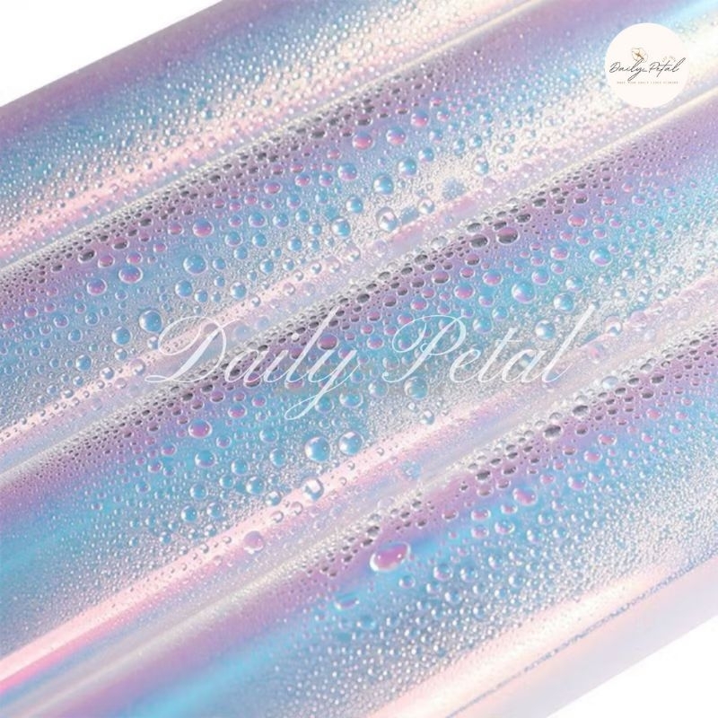 

[1 Lembar] Cellophane Hologram Flower Wrapping Paper Waterproof Kertas Hologram Bening Tahan Air