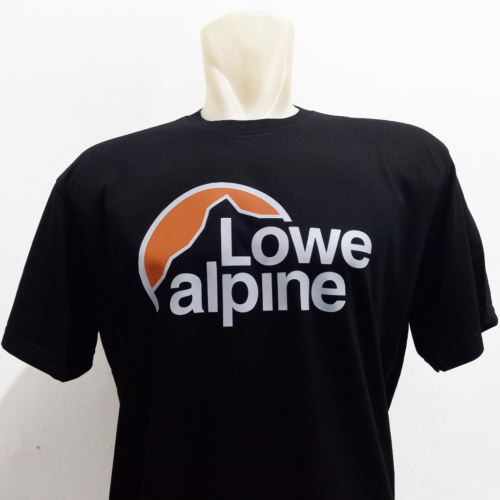 Kaos Distro Terbaru Lowe Alpine Outdoor Kaos Gunung 30s Soft Style Unisex