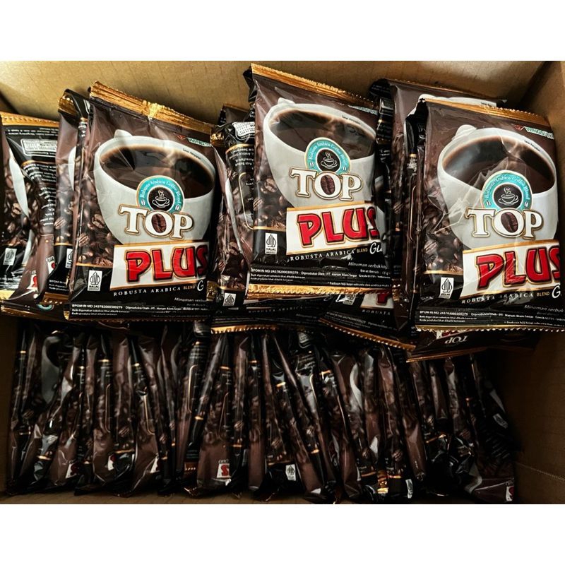 

Kopi Top Plus Gula 1 renceng | 10 sachet