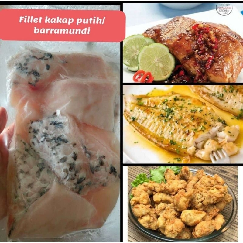 

Frozen Bandung ikan kakap fillet 500gr