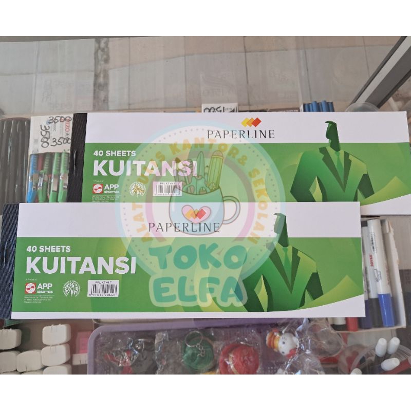 

PAPERLINE Buku Kuintansi Tanggung (40 sheets)