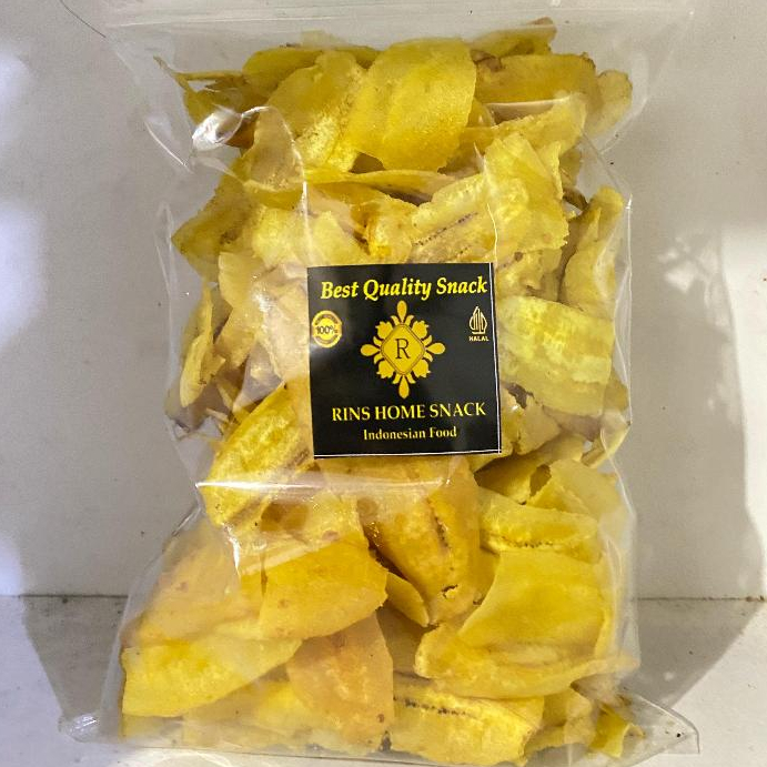 

Keripik Pisang Gurih & Renyah kemasan 250gr