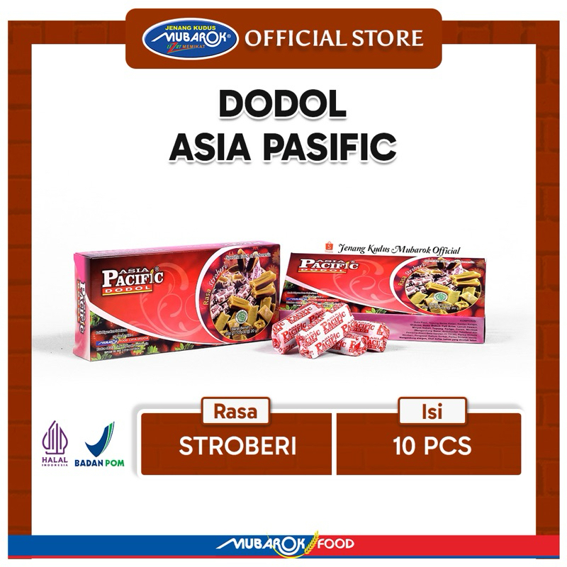 

Dodol Asia Pacific Strawberry, Dos 10 s'