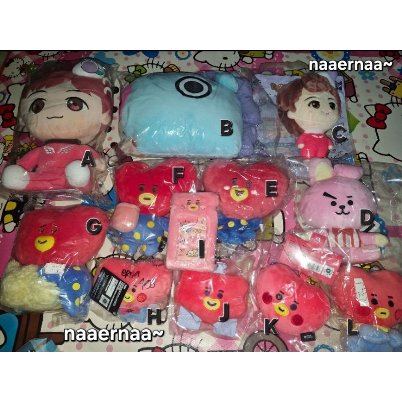 DOLL/BONEKA BT21 TINYTAN OFFICIAL (Baca Deskripsi)