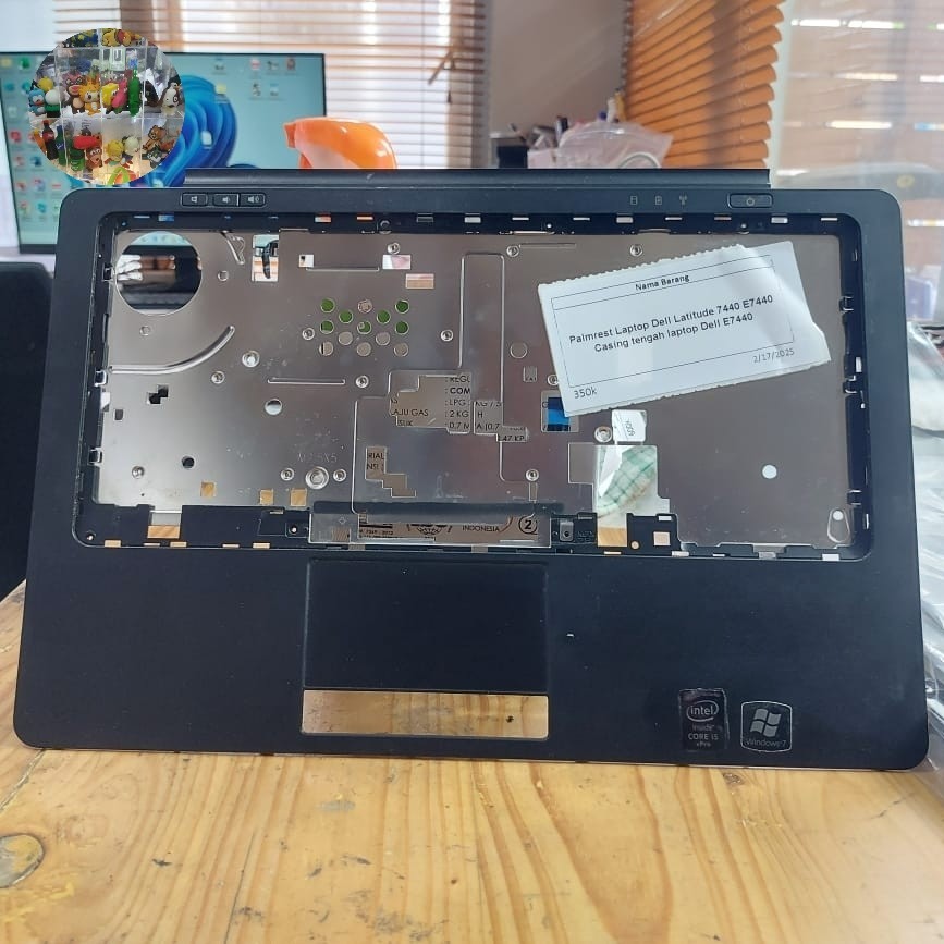 Palmrest Laptop Dell Latitude 7440 E7440 Casing Tengah Laptop Dell E7440