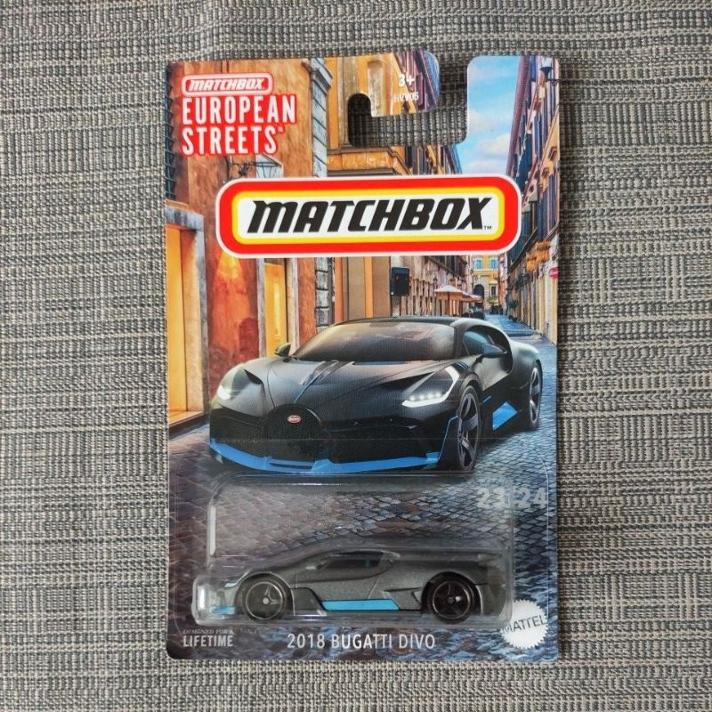 Matchbox Bugatti Divo European Streets