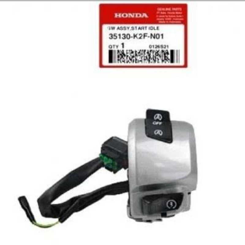 35130K2FN01 HOLDER KANAN TIPE ANAK KUNCI TOMBOL STATER SCOOPY 2021 HOLDER KANAN SCOOPY 2021 TOMBOL K