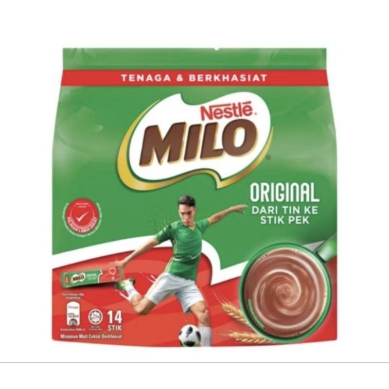 

Susu Nestle Milo Active Go 2in1 Kosong isi 14 Stik Malaysia