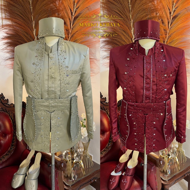 KODE K49K Beskap pengantin sunda  Basofi pengantin  Beskap pengantin  Beskap pengantin pria  Beskap 