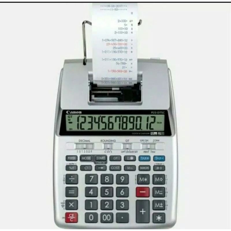 

CANON MP 23 DTSC Kalkulator Calculator Kasir + Adaptor