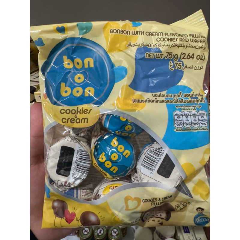 

Bonbon Coklat produk Ori 100% Cookies n cream & Stowberry choco