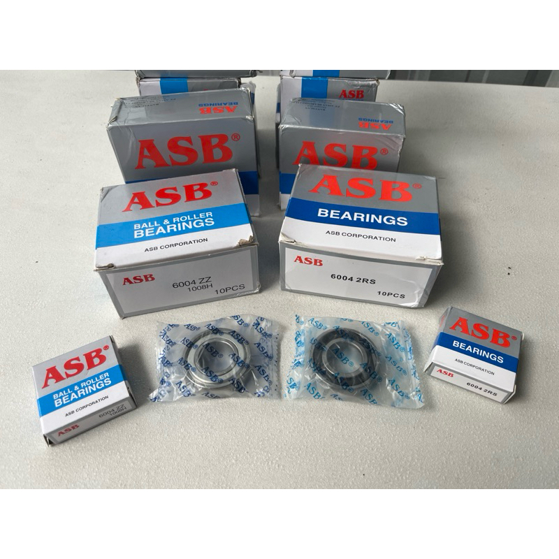 ASB bearing 6004ZZ / ASB bearing 6004RS / Bearing 6004 / Klahar 6004