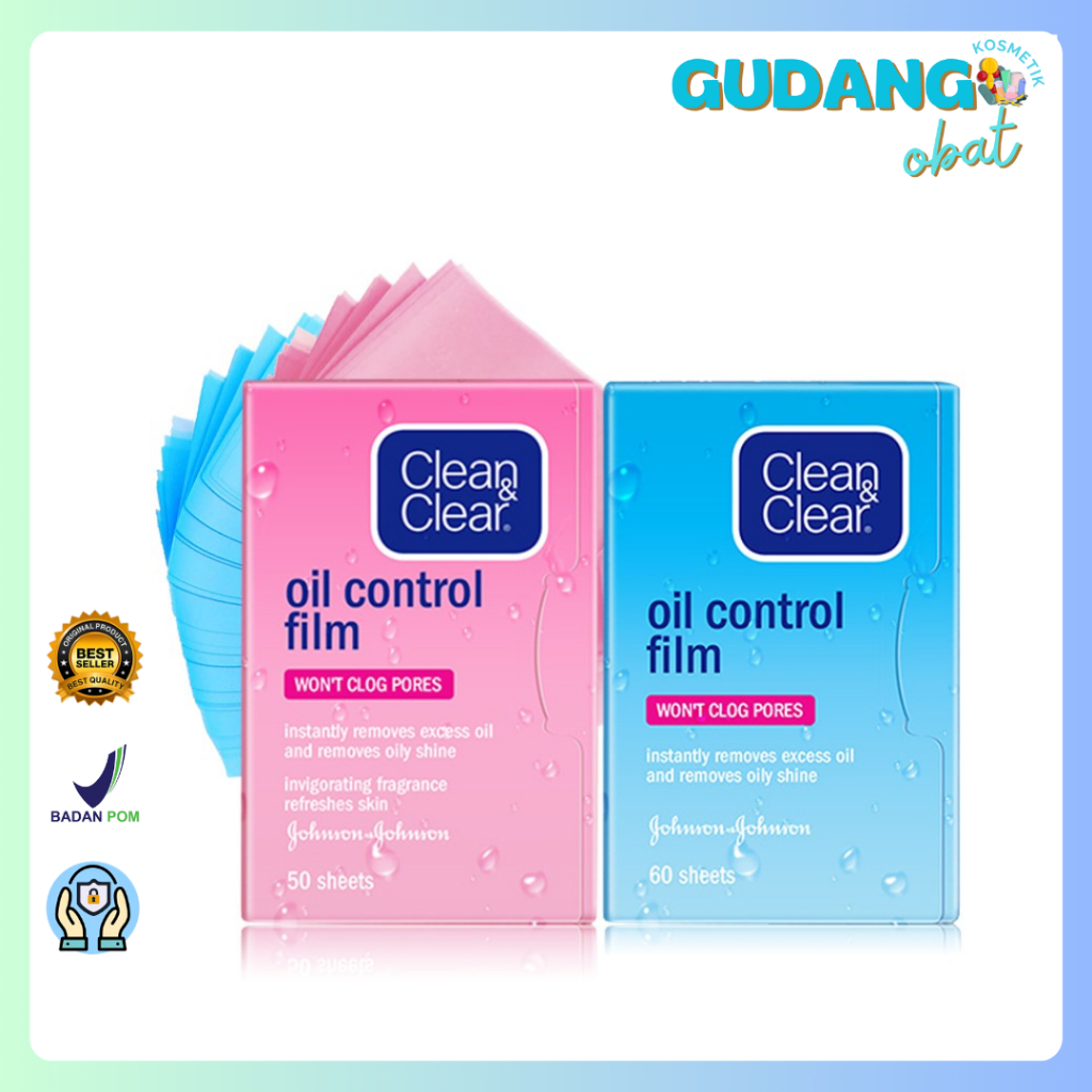 Clean&Clear Oil Control Film 15s, Clean&Clear Oil Control Film 50s, Oil Control Film 60s