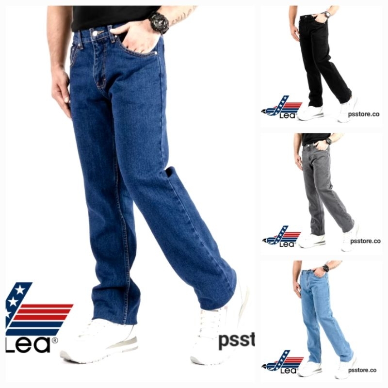 Celana Jeans Lea Original 100% Pria Asli