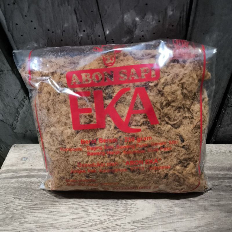 abon daging sapi cap eka kemasan 250gram