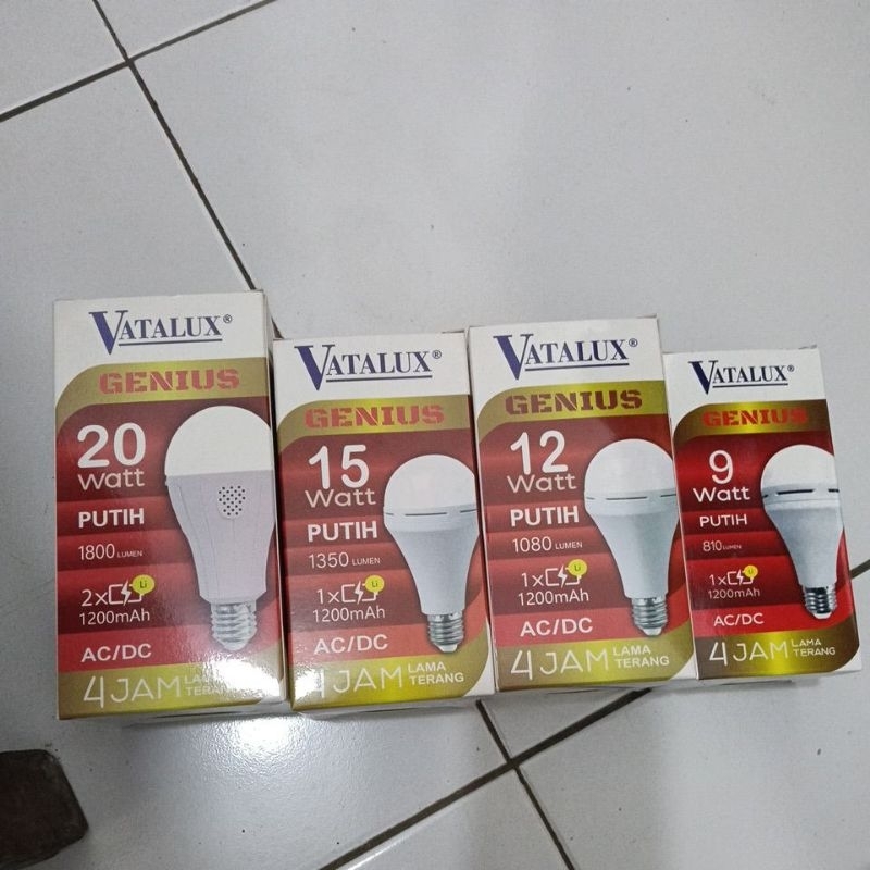 LAMPU EMERGENCY VATALUX GENIUS