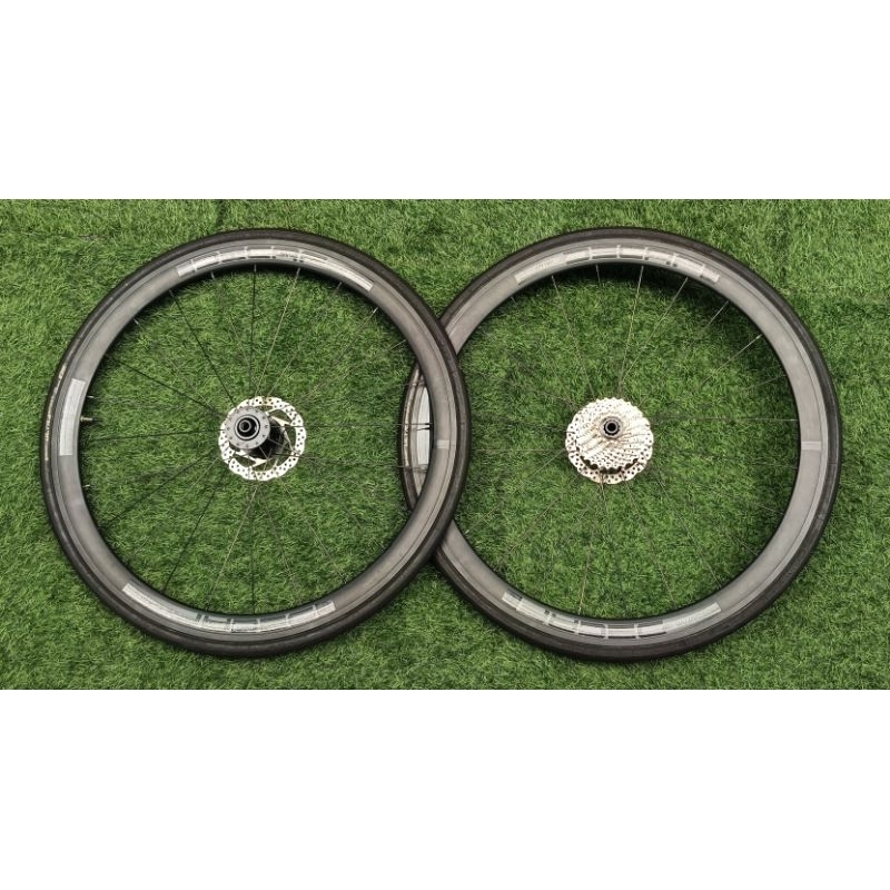 Weelset Decaf Cattiva Roadbike + Ban Continental Ultra Sport